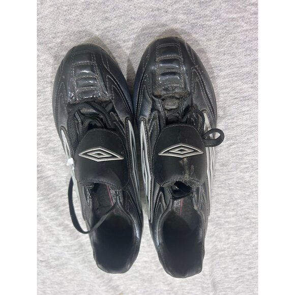 Umbro X-600-A Football Boots Size 8 With Stud Fastener Black - Picture 1 of 11